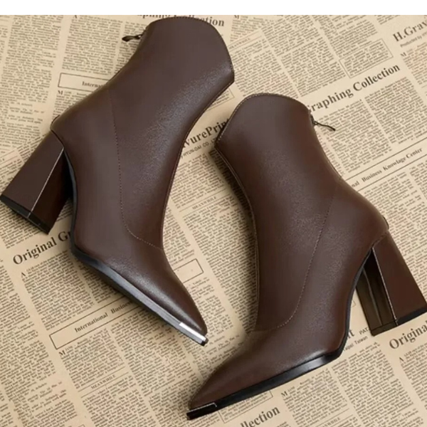 Vonterio Leder Stiefel