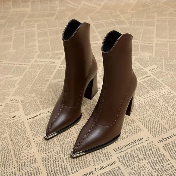 Vonterio Leder Stiefel