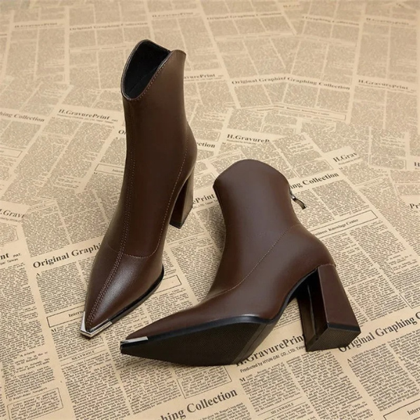 Vonterio Leder Stiefel